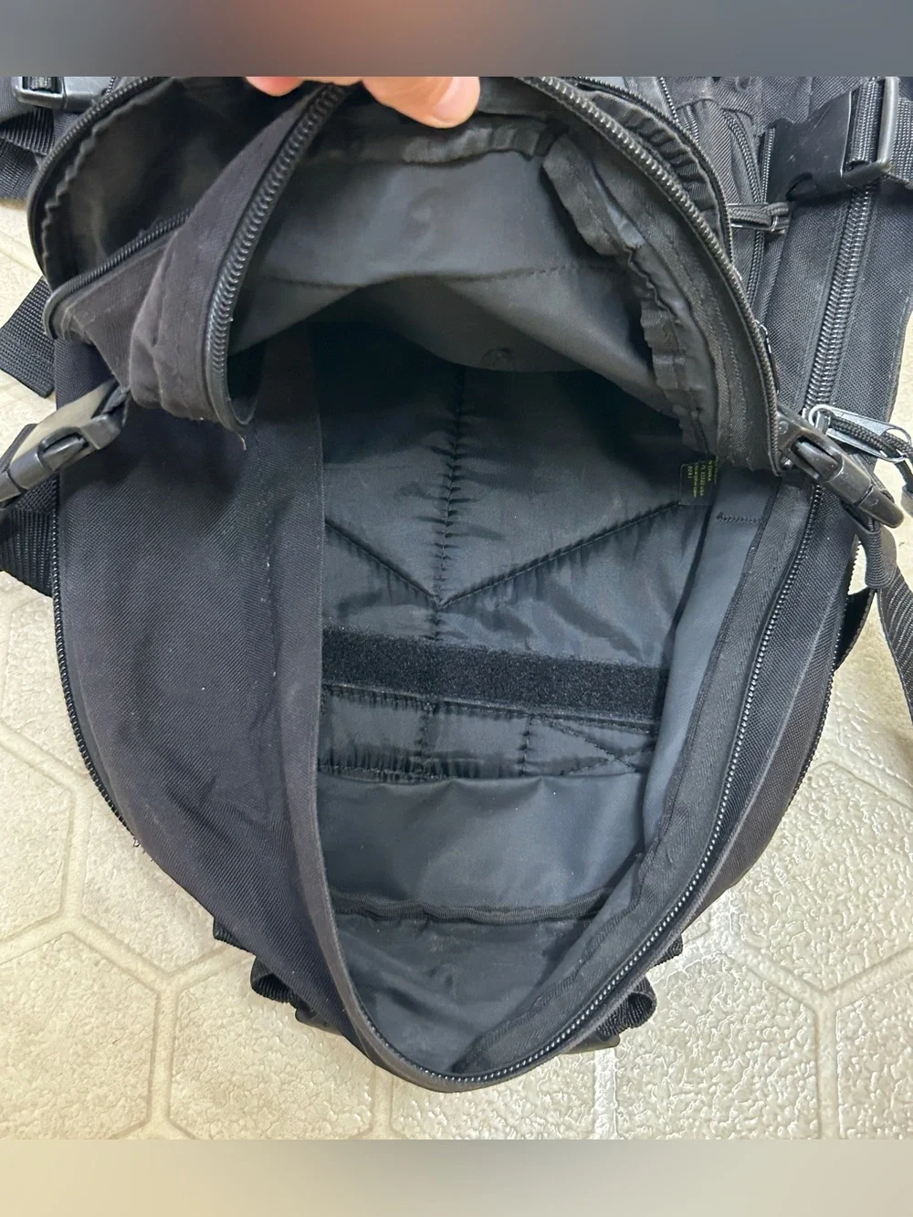 Mercury Tactical 3 Day Stretch Waterproof Ballistic Nylon Expandable Backpack